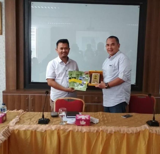 Menyambut HPN dan HUT PWI ke-73, Pengurus PWI Riau Roadshow ke PT BSP
